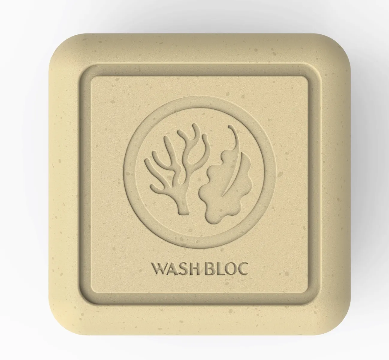Wash Bloc Travel Container - Cream
