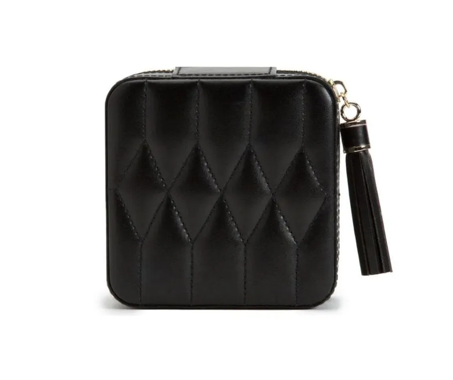 WOLF Caroline Black Jewelry Travel Case