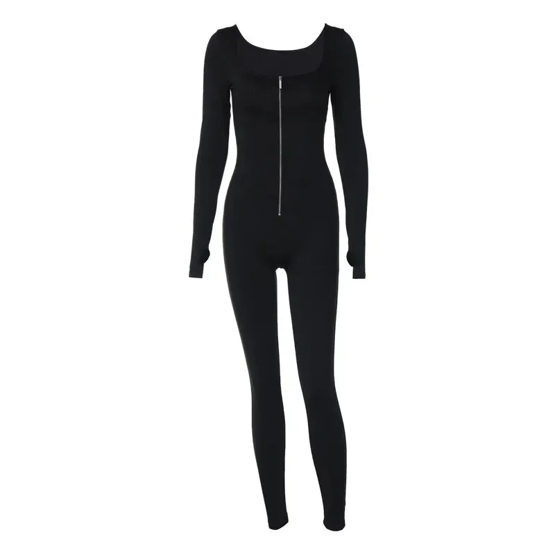 Women's Bodysuits Long Sleeve Bodysuits Streetwear Solid Color