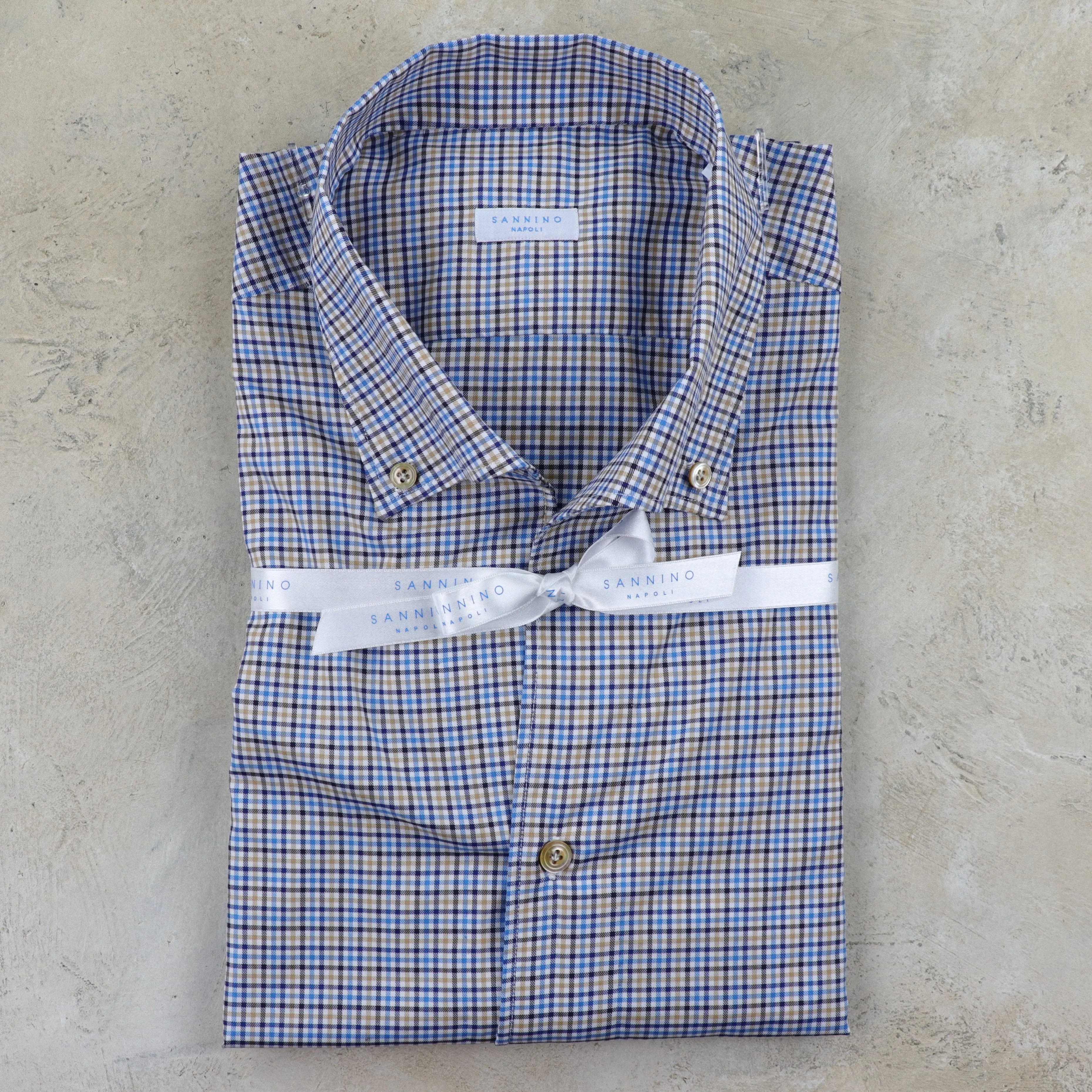 Zephir Twill Tattersall Sport Shirt